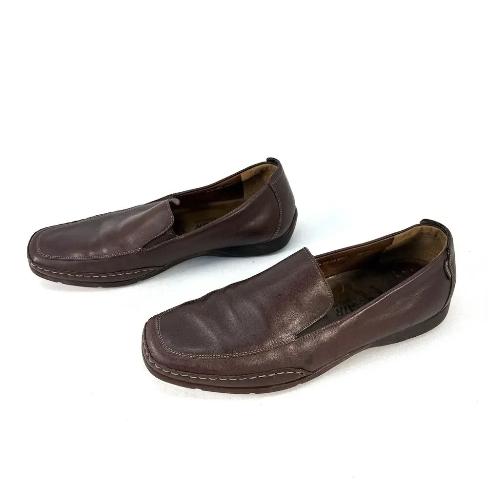 Mephisto Shoes Mens Size 13 Leather Loafers Comfort Slip On Made In Portugal